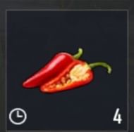 One of the components of the PUBG Mobile event: Chilli sauce